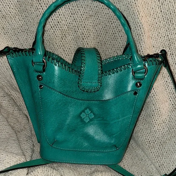 💙Patricia Nash Turquoise Crossbody Purse - Picture 11 of 16